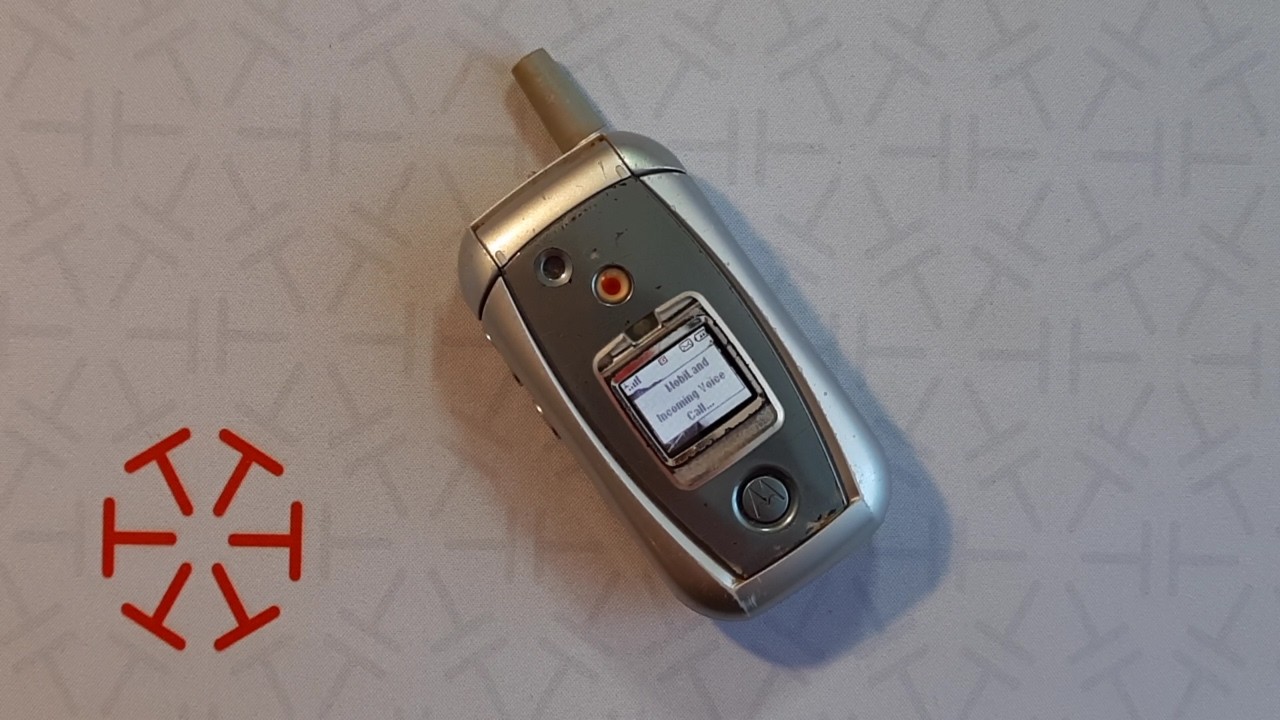 Motorola V980 incoming call