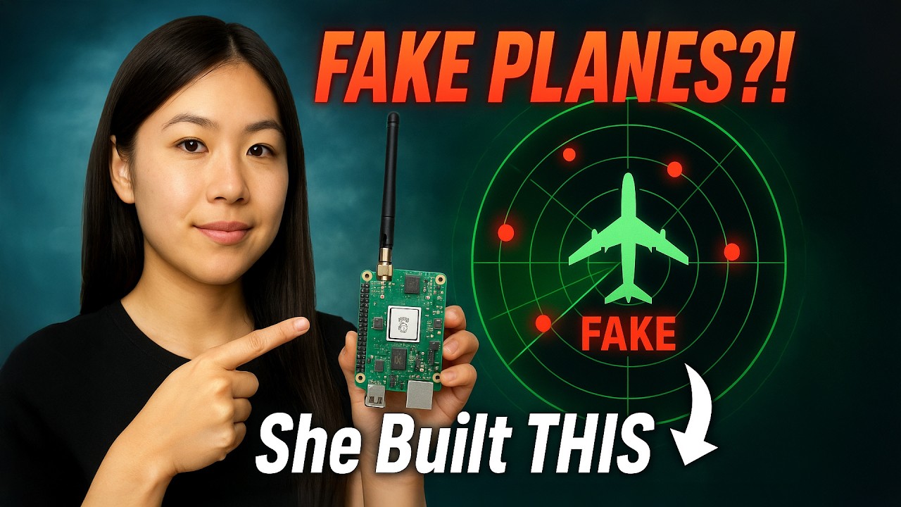 She Built an AI That Detects Fake Planes in the Sky