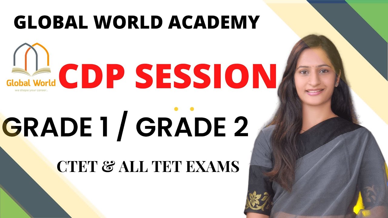 CTET , MPTET GRADE 1 / GRADE 2 - CDP LIVE SESSON - DAILY 6 PM #REET #CTET #MPTET