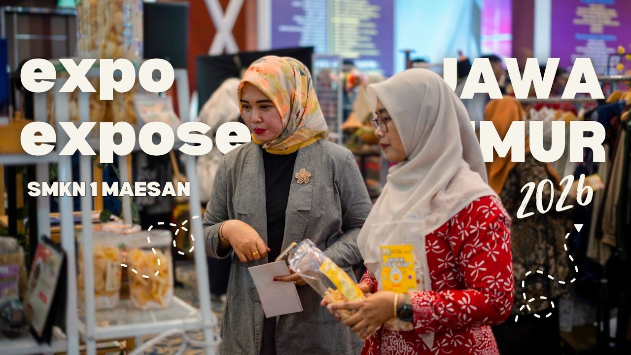 BUKTI SMK HEBAT! PRODUK UNGGULAN TEFA SMKN 1 MAESAN DI EXPO EXPOSE SMK JATIM 2026
