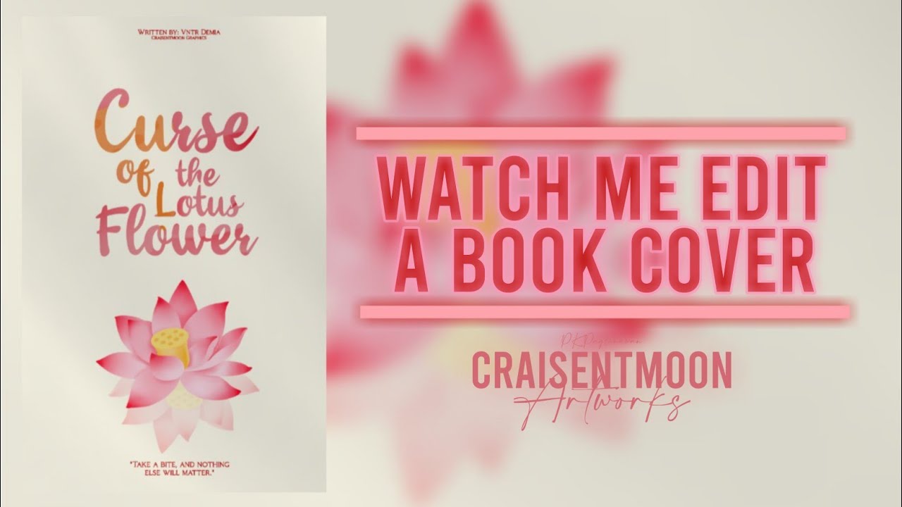 Watch me edit a Wattpad Book Cover | Simple Book Cover | Ibis Paint X