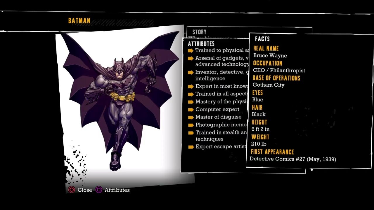 BatMan Arkham Asylum all Character Bios and Interview Tapes!