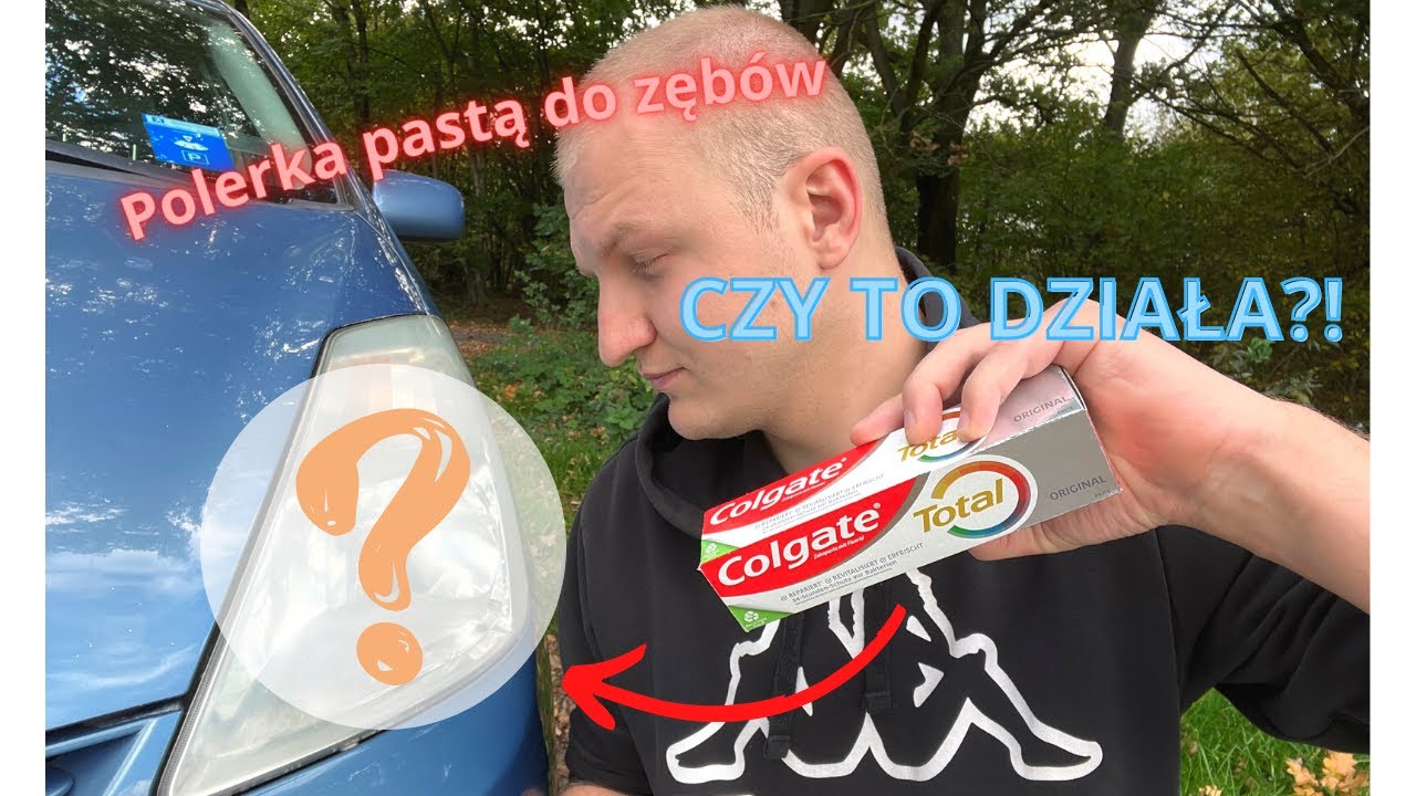 PASTA DO ZĘBÓW vs REFLEKTORY SAMOCHODOWE