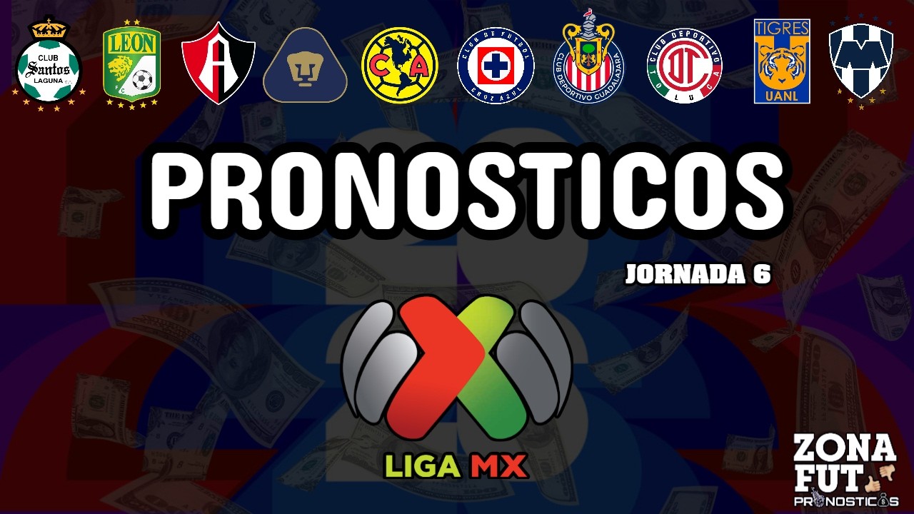 MIS PRONÓSTICOS PARA LA JORNADA 6 LIGA MX | CLAUSURA 2026 LAS PREDICCIONES DE ZONA FUT