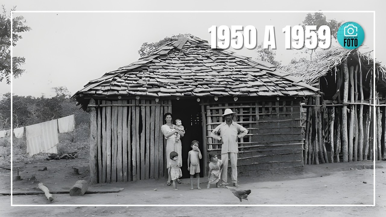 🌐 FOTOS antigas de MATO GROSSO na década de 1950 #mundoemfoto #história #curiosidade