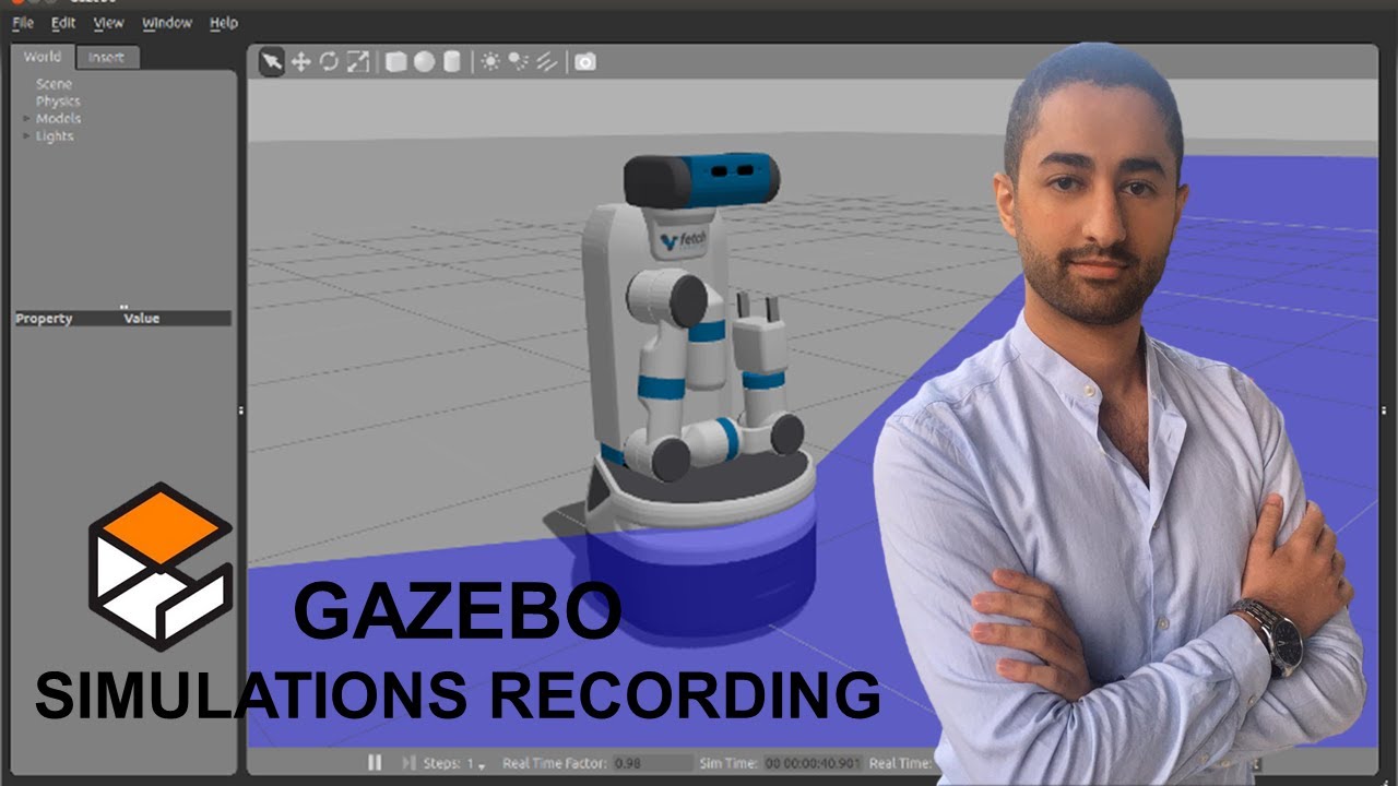 Gazebo Simulator: запись симуляции