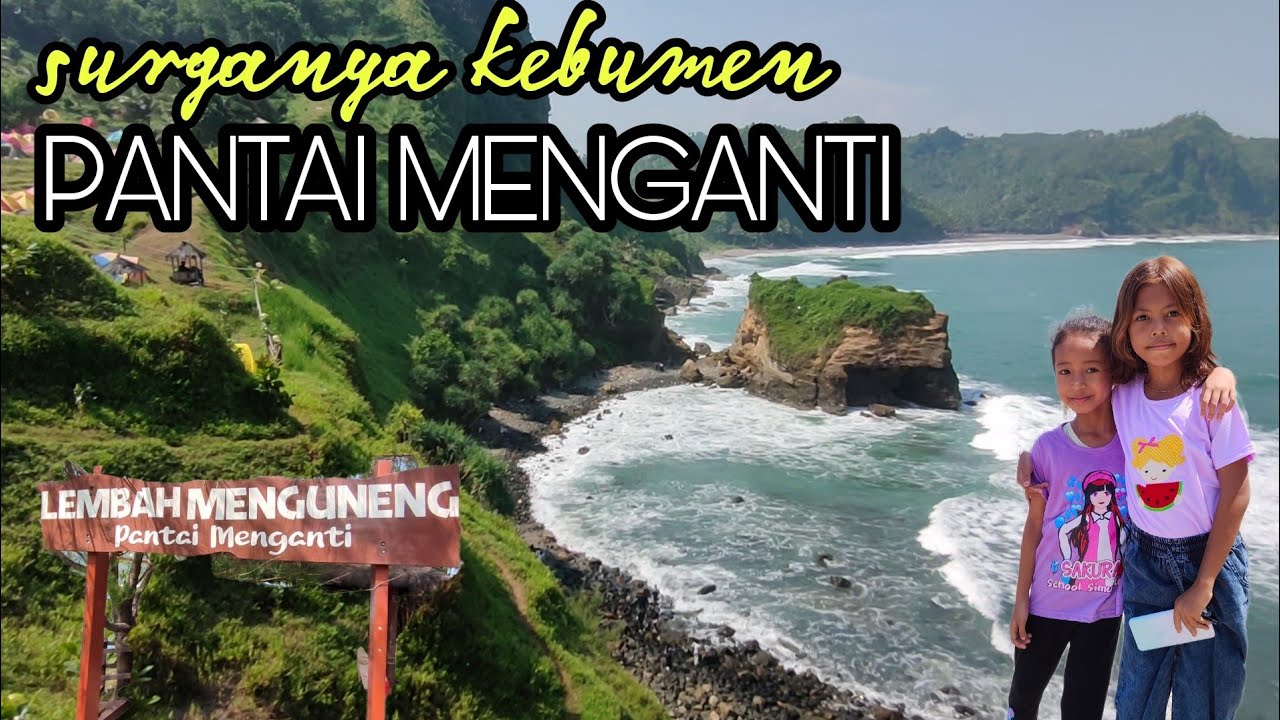 pantai menganti kebumen terbayar dengan keindahannya