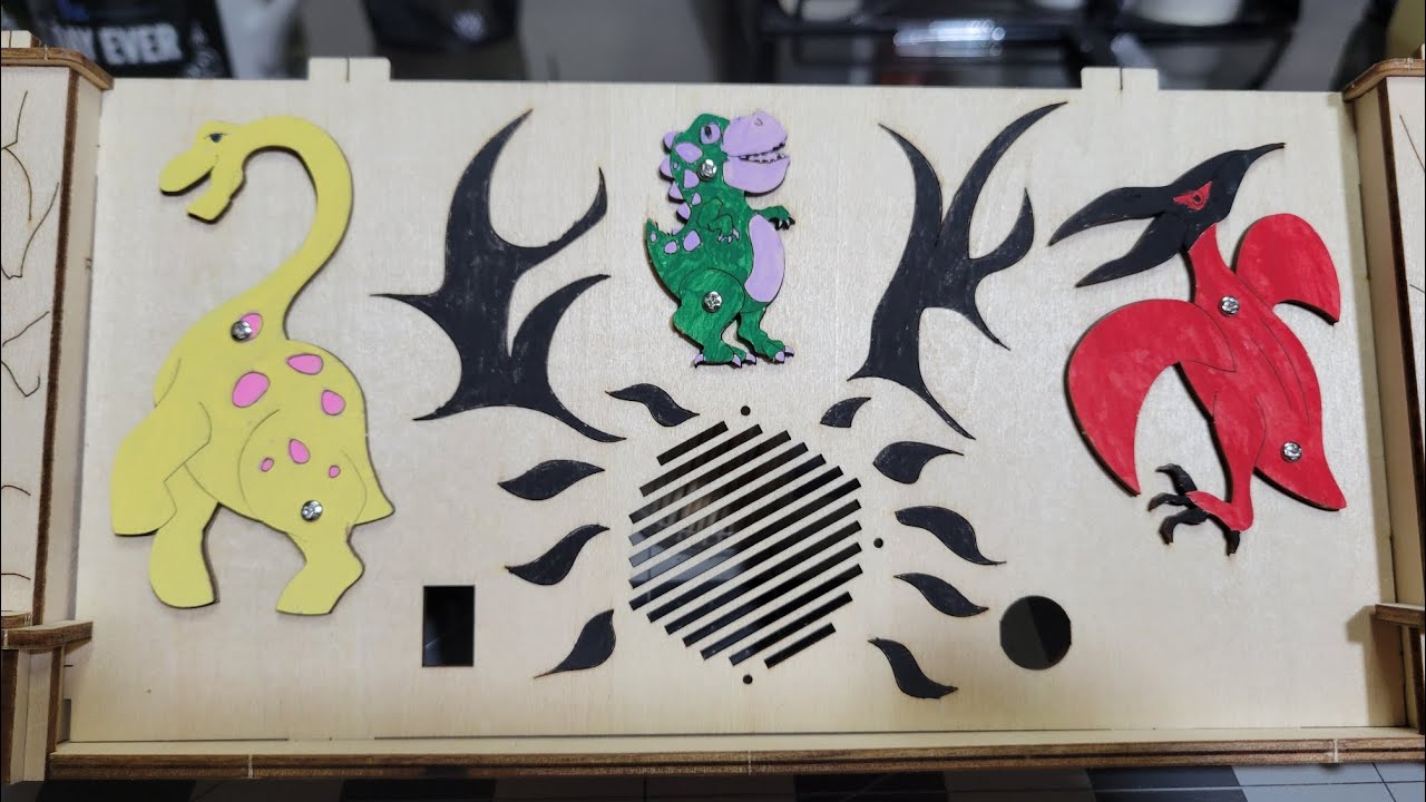 Wooden 3D Pinball Machine #2 