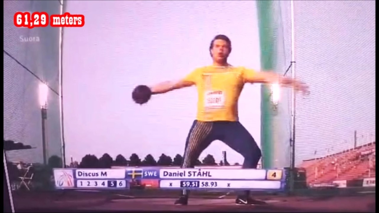 Daniel Ståhl (Sweden) discus 61,29 meters EC U23 Tampere 2013-07-13.