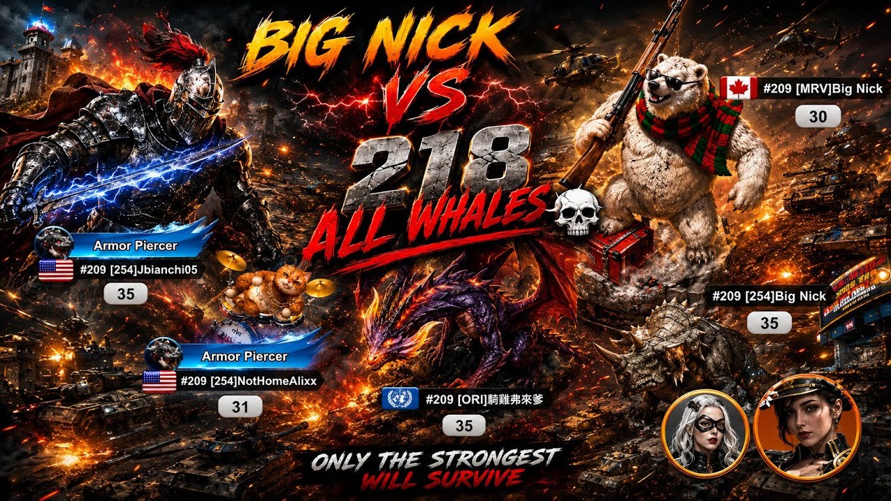 Big Nick vs all whales of 218 🔥☠️ | last z survival shooter | #bignick #knight #lastz #abysswalker 