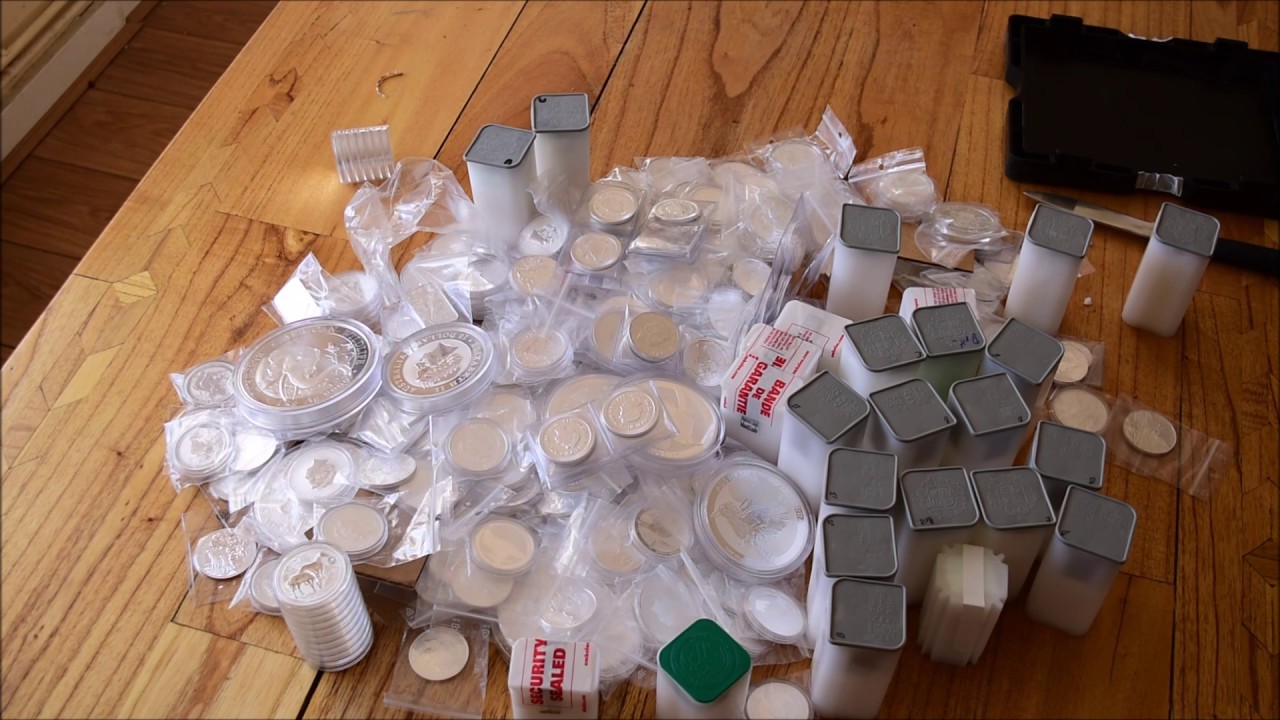 HUGE 1000 oz Silver, Platinum & Gold Unboxing - Part 1