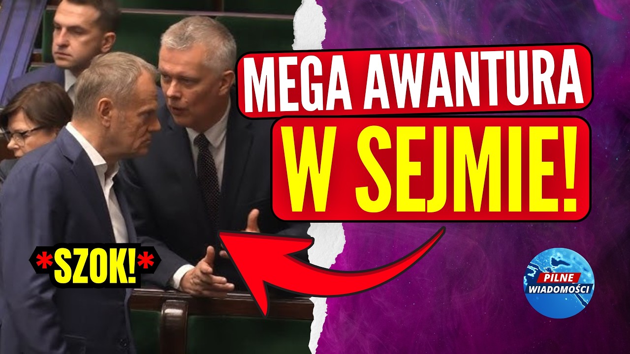 MEGA AWANTURA W SEJMIE! TUSK, GIERTYCH, HOŁOWNIA TEGO SIĘ NIE SPODZIEWALI!