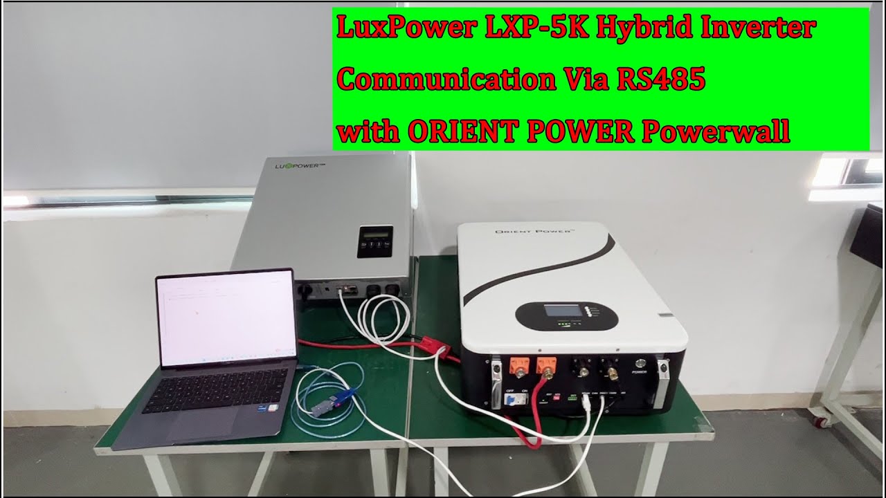 Powerwall battery VS Wall Mounted Inverter Communication Setting  Orient P