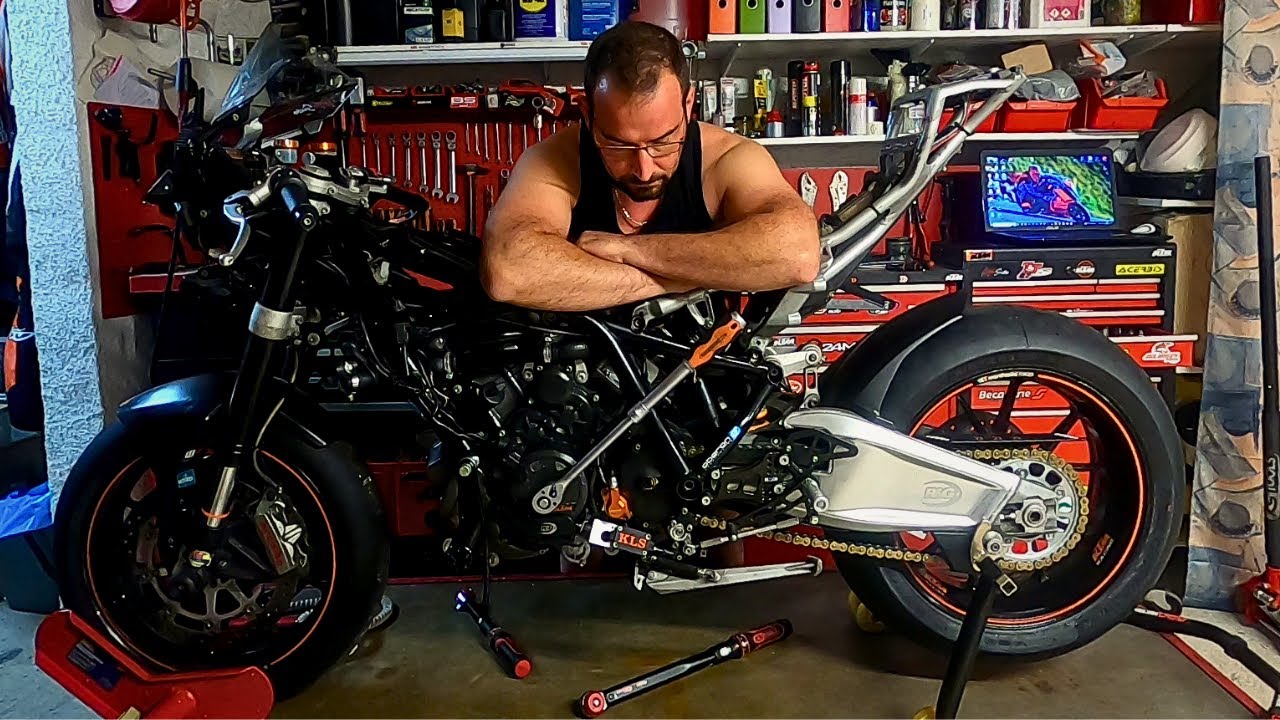 Projet KTM Rc8 de piste - Reconstruction moteur - Partie 2 - Jusqu'ici tout va bien...