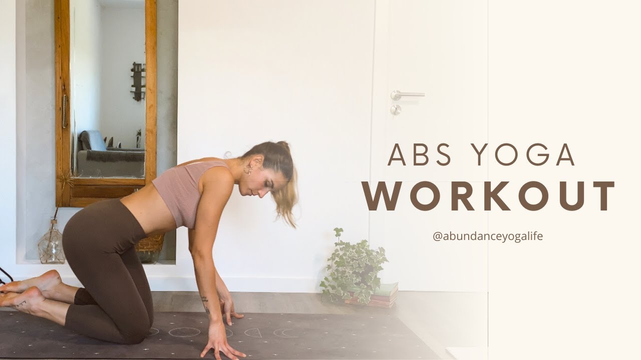 15 min YOGA CORE WORKOUT | Strengthen Your Abs with AB Yoga