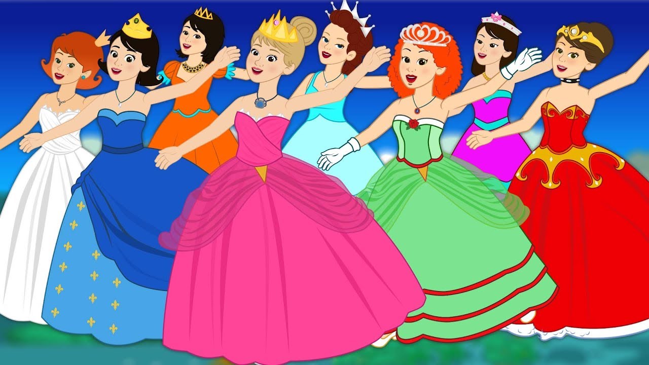 Les 12 Princesses | Dessin Anim&eacute; en Fran&ccedil;ais | Conte pour enfants avec les P'tits z'Amis