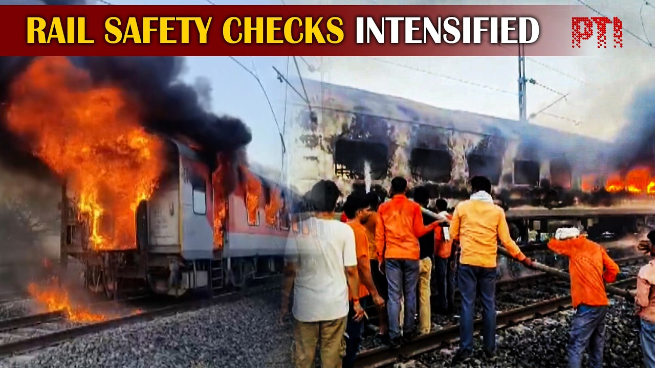 West Central Railway intensifies safety checks after Rajdhani coach fire