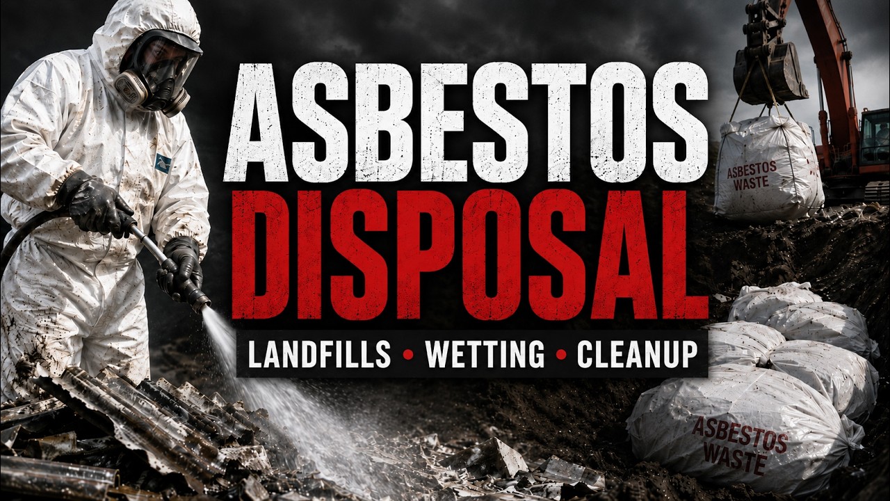 Asbestos Landfills: Burying Asbestos, Wetting Asbestos, Asbestos Decontamination Process