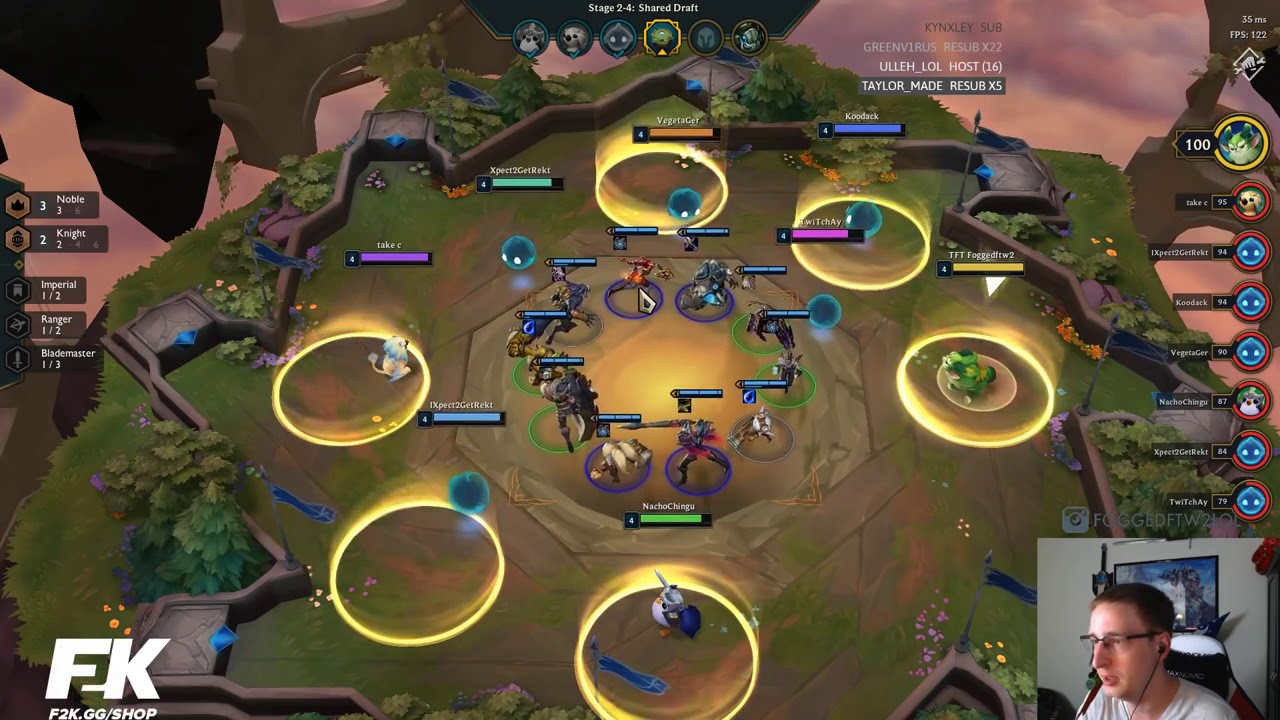 LoL AUTO CHESS Trial Version - TeamFight Tactics Gameplay - Froggen