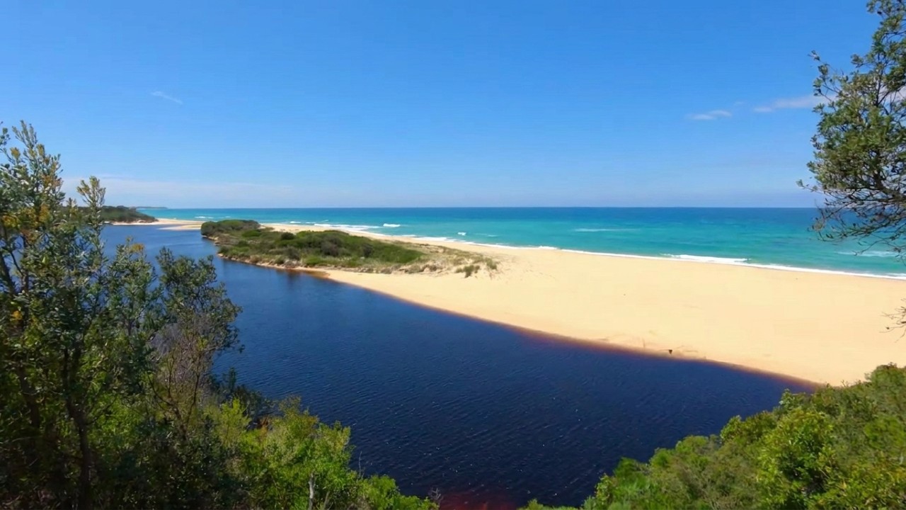 Yeerung River mouth and beach. 18/11/2025