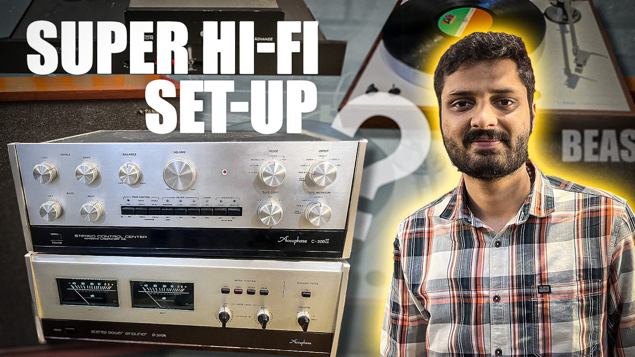 The Ultimate Japanese Stack | Accuphase Power & Luxman Precision ft. Tannoy Gold