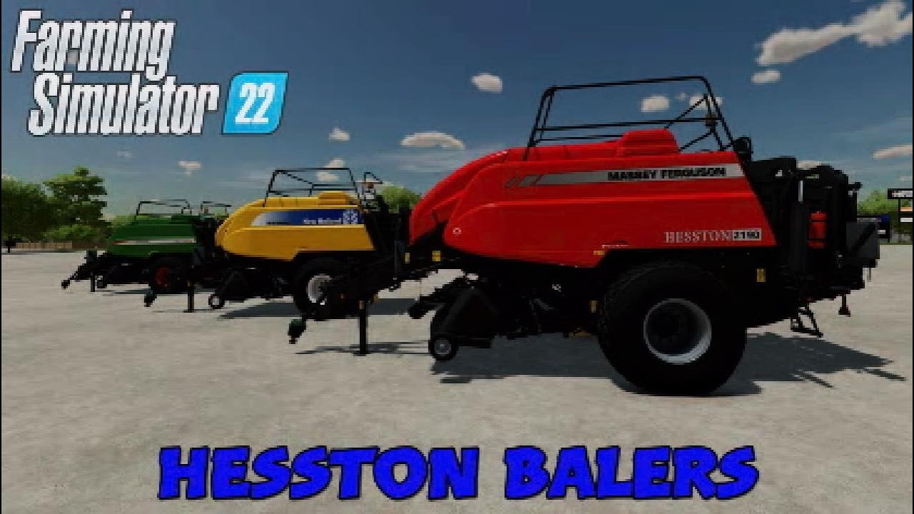 FS22  New Mod (console): Hesston Balers | Mods in the spots # 175
