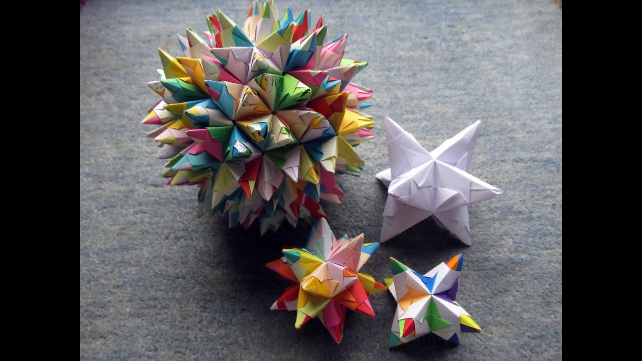 Origami Bascetta star