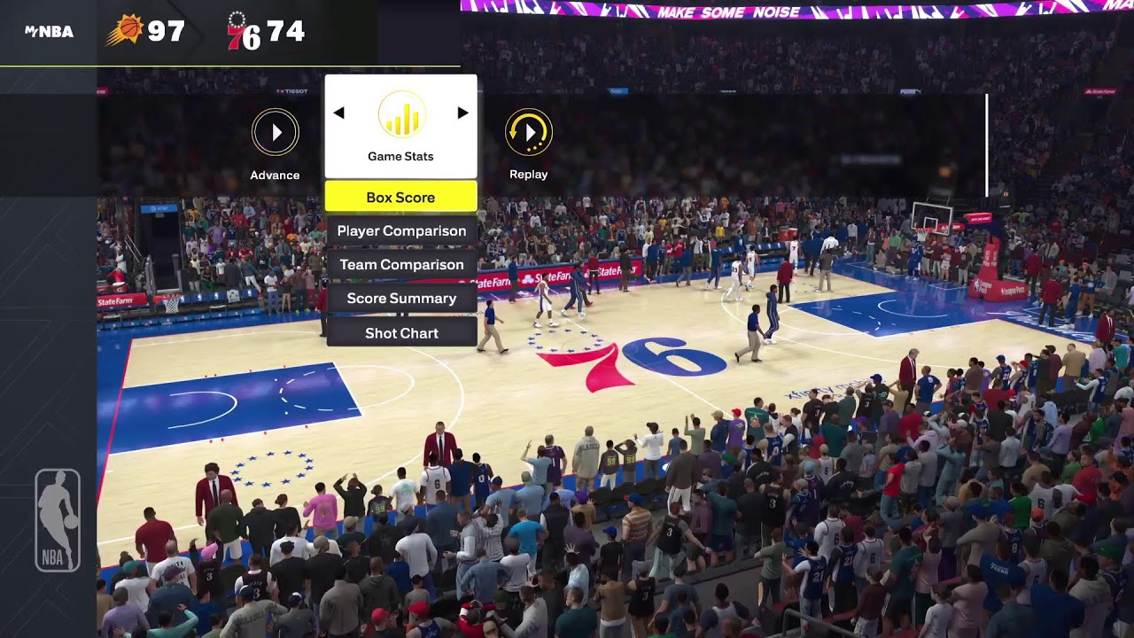 Digital sports universe: NBA 2k26 season Phoenix Suns at Philadelphia 76ers 1/20/26
