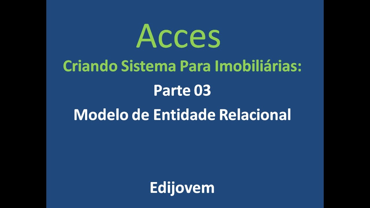 Modelagem de dados sistema para imobiliária:Parte 3