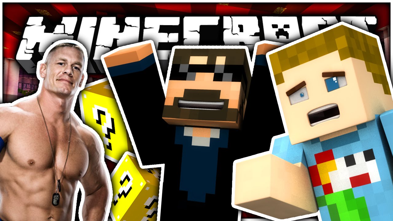 Minecraft | JOHN CENA WIPE OUT LUCKY BLOCK CHALLENGE!!