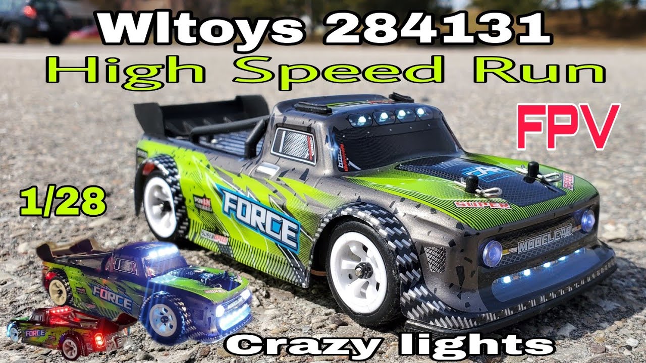 Wltoys K989 killer? Wltoys 284131 RC Truck (High Speed Run)