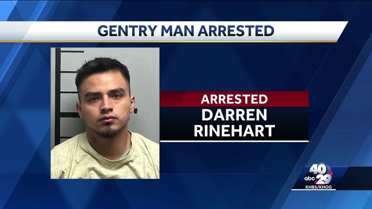 Gentry police arrest man accused of raping a girl after using Facebook messages to lure her to hi...