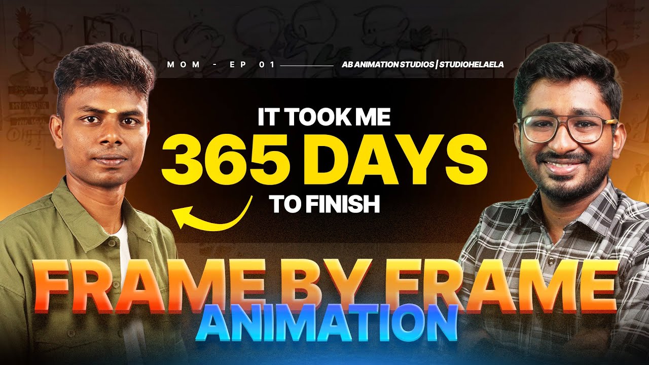Inside the World of Frame by Frame Animation ft. @studiohelaela  | MOM Ep01