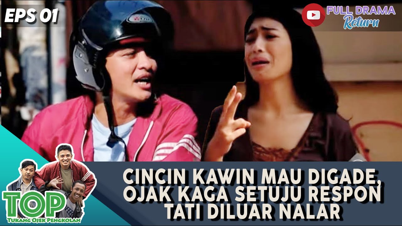 CINCIN KAWIN MAU DIGADE, OJAK KAGA SETUJU RESPON TATI DILUAR NALAR - TUKANG OJEK PENGKOLAN