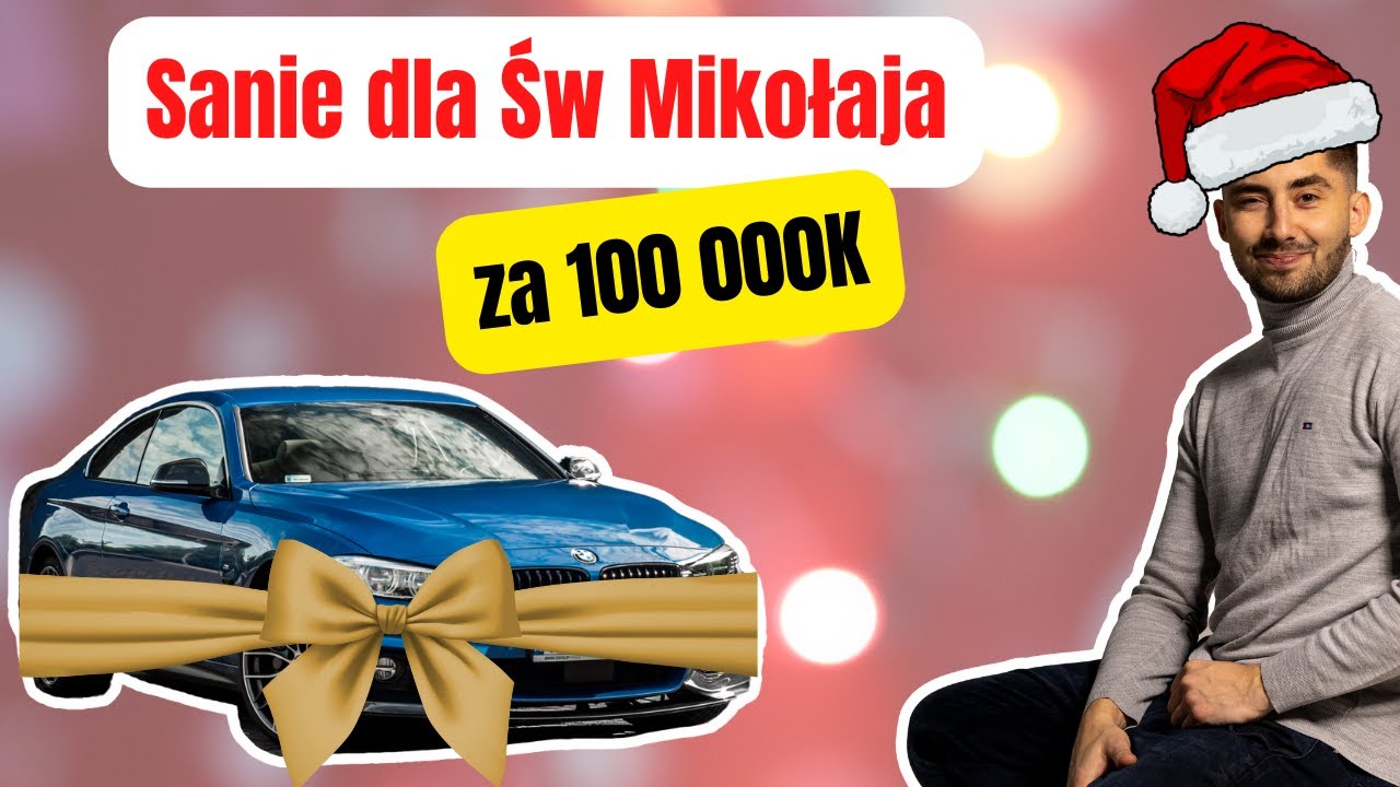 Sanie dla Mikołaja za 100 k - przegląd ogłoszeń OTOMOTO grudzień 2022