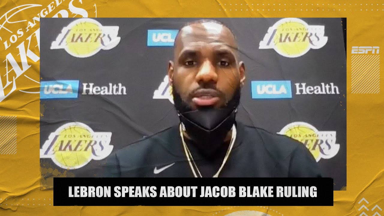 LeBron James reacts to no charges filed in Jacob Blake shooting | NBA on ESPN