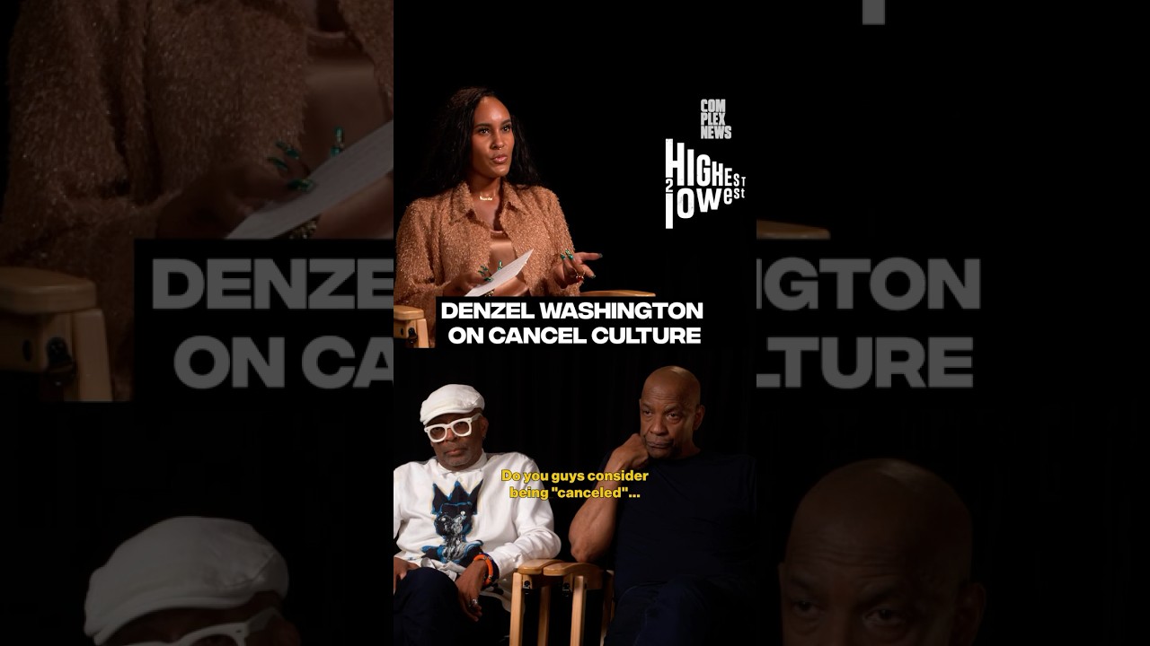 Denzel Washington on Cancel Culture #complexnews