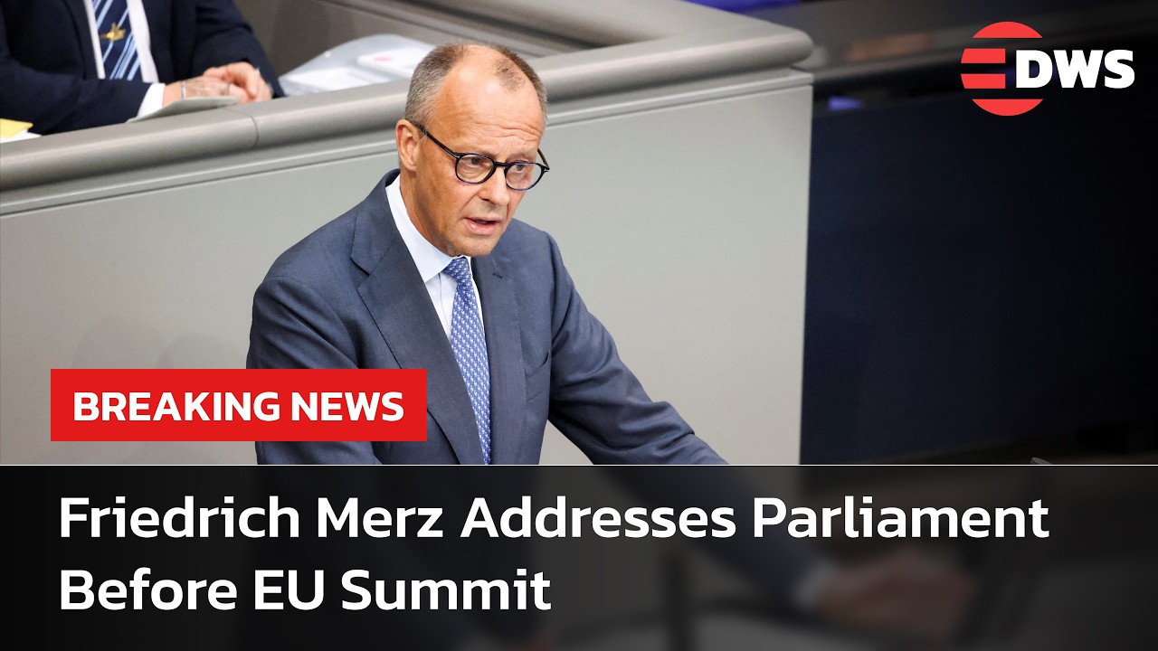 FULL SPEECH: German Chancellor Friedrich Merz Addresses Parliament Ahead Of EU Summit | AC1F