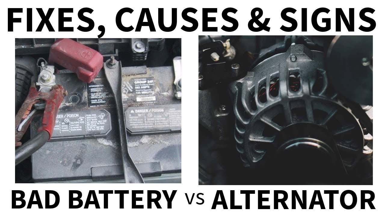 Signs of a Bad Alternator vs Bad Battery: Fixes, Causes & How to Tell The Difference