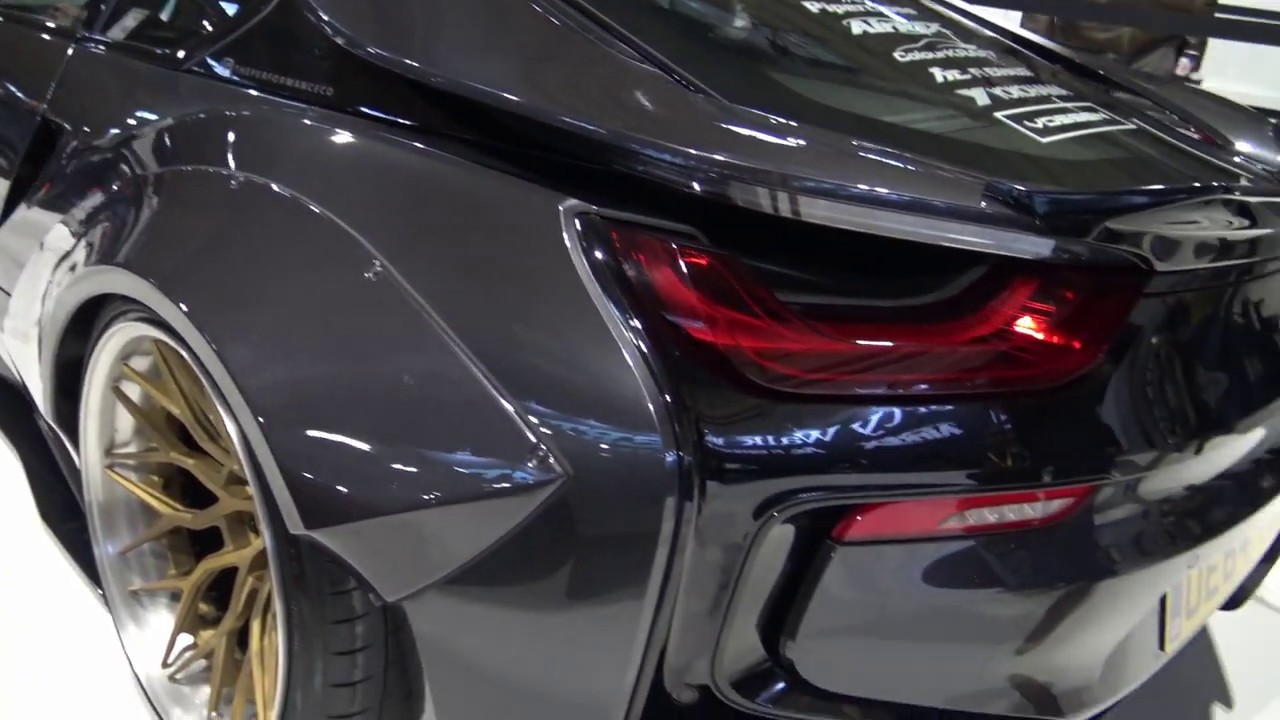 Custom Liberty Walk Widebody BMW i8 (ALL BLACK)