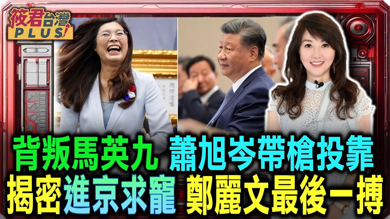 鄭麗文赴京求見習近平 揭開國共權力密碼/國民黨北京迷思 廖筱君批:難道不見習近平當不了主席?/鄭麗文力保蕭旭岑 藍營兩大親中路線正互鬥/兩岸代理人爭奪戰 蕭旭岑轉投鄭麗文內幕｜20260403｜