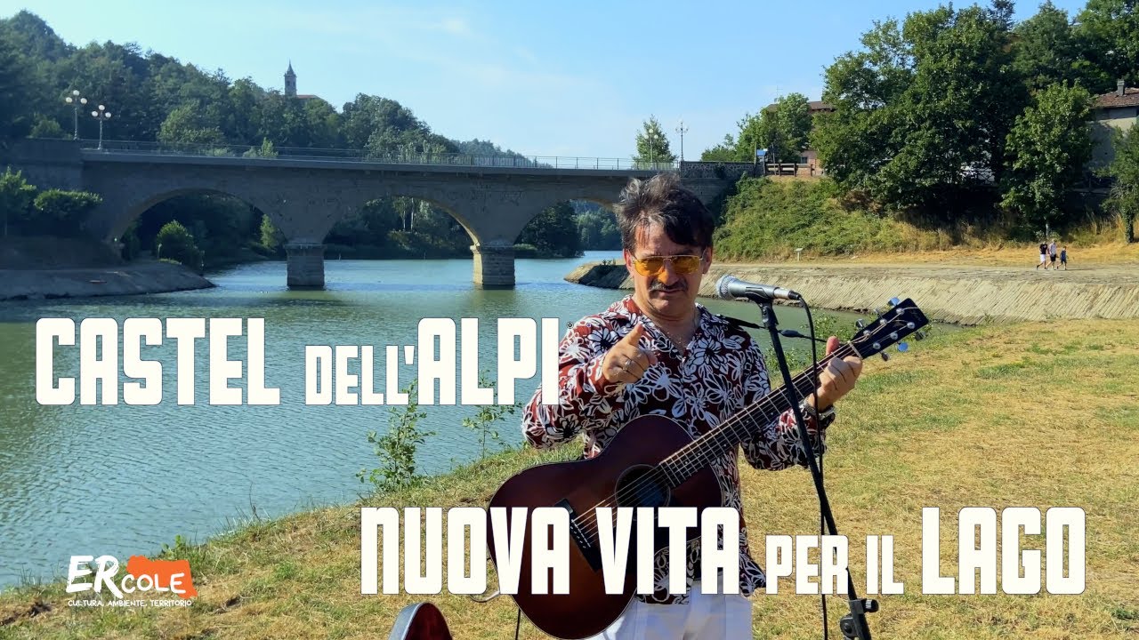 Ecco il  'nuovo' Lago di Castel dell'Alpi, ripulito da 23mila metri cubi di sedimenti