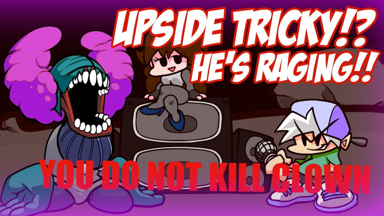 UPSIDE TRICKY!? | Friday Night Funkin' | FNF MODS | Upside Tricky VS Boyfriend |