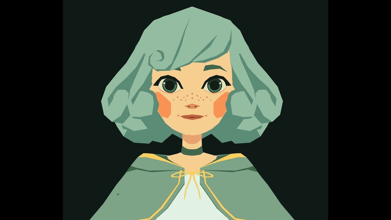 [Blender Low poly] Cute Villager Girl
