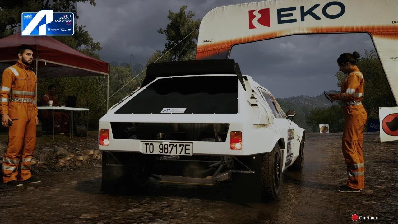 AMAZING WORLD RECORD Greece RALLY LANCIA DELTA S4 GROUP B RALLYE EA SPORTS WRC