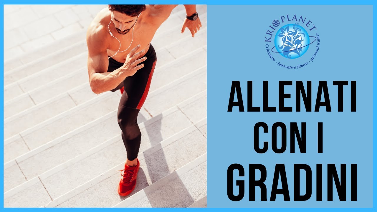 Allenamento con i gradini delle scale: esercizi da fare a casa!