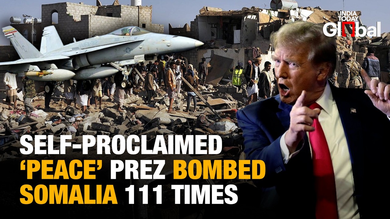 Trump's Somalia Strikes Exceed All Past Presidents Combined: 111 Air Attacks Spark Controversy