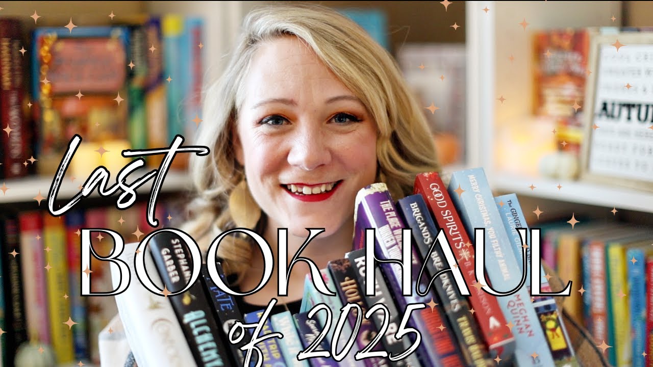 LAST BOOK HAUL OF 2025!
