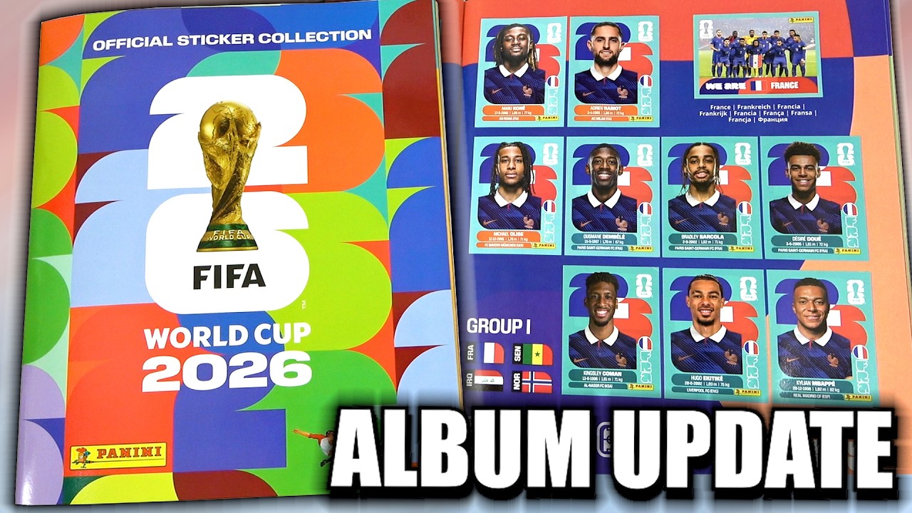 WORLD CUP 2026 Sticker Album Update | Our Collection Book After 500 Packs Opened | Is It Complete?