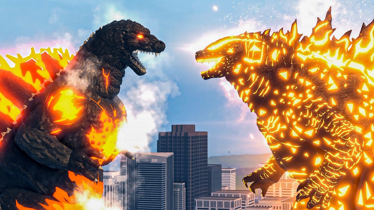 THERMONUCLEAR VS BURNING GODZILLA CINEMATIC | Kaiju Alpha